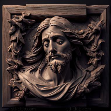 3D model st jesus (STL)